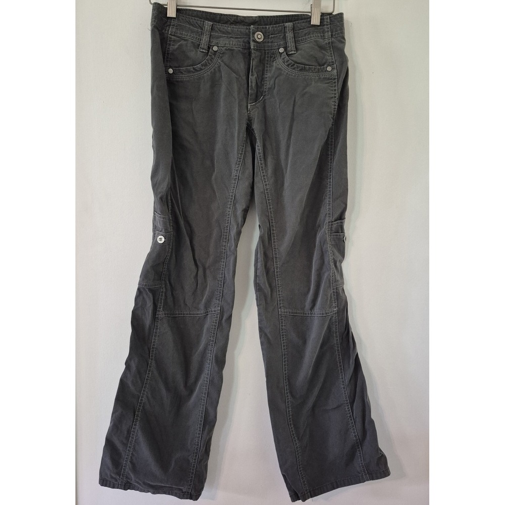 KUHL Womens Size 4 Short Roll-Up Hiking Cargo Utility Pants Style# 6154 Gorpcore